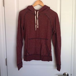 JCrew Factory Striped hoodie